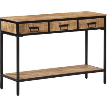 Solid Mango Wood Console Table 100x35x70 cm