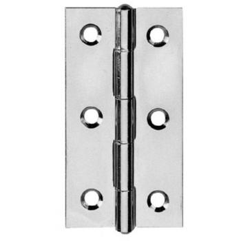 Toolcraft Charnière 890704 Acier Bleu 50x31x1.2mm