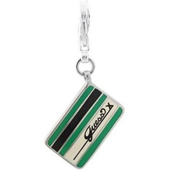 Acciaio e Smalto Verde GUESS Chamr Donna UBC90907