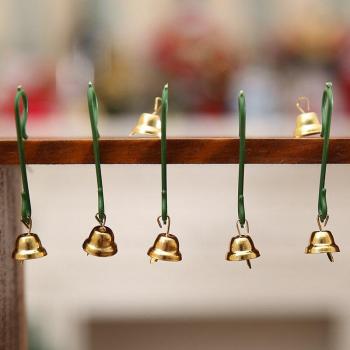 Bodas y Árboles Navideños: 20 Campanas de Cobre Hecho a Mano