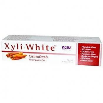 NOW Foods Cinnafresh Toothpaste Gel with Xylitol 181g