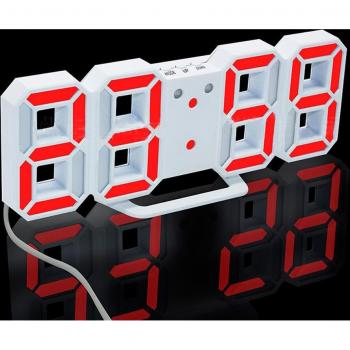 Reloj de Noche LED con Formato 12/24 Horas