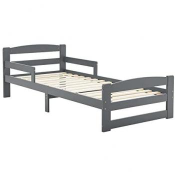 Juskys Jugendbett Arona 90x200 cm mit Rausfallschutz