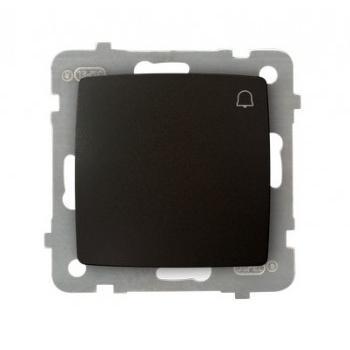Ospel ŁP‑6S/m/40 Interruttore + Pulsante Marrone