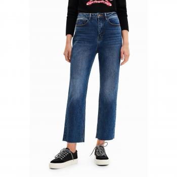 Jean bleu femme Desigual coupe droite 40