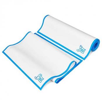 Roll Drap Copas y Cubiertos Azul – 8 piezas 40×80 cm