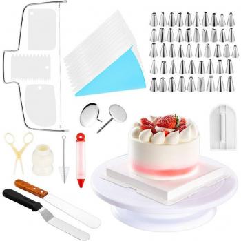 Bandeja giratoria para decoración de pasteles
