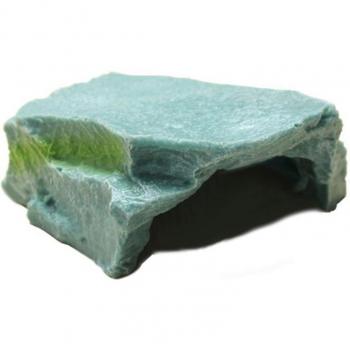 Grotte en résine avec décor tortue pour terrarium