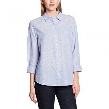 Levi's SIDNEY 1 BOLSILLO BOYFRIEN, Blusa Mujer, Azul