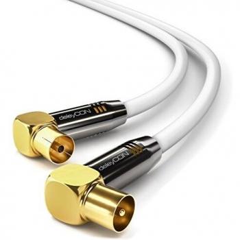 DeleyCON HDTV TV Antennen Kabel 10m