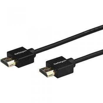 Câble HDMI 2 m avec connecteurs adhérents 4K 60 Hz