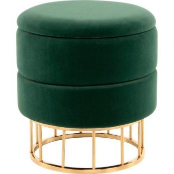Hocker Zero 525 in luxuriösem Grün