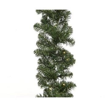 Everlands LED-Wandverlichting Groen/Wit 270x25 cm