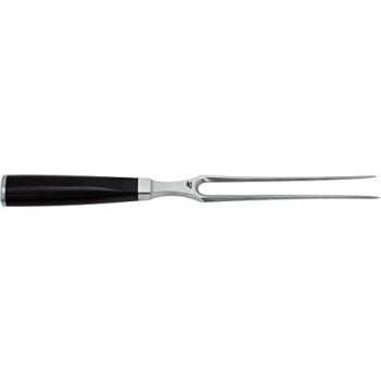 Kai Shun Classic Forchetta da Arrosto – Design Damasco e Legno Pakka