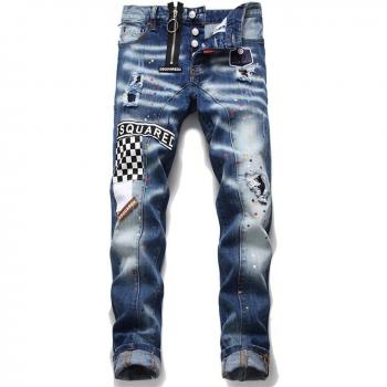 Men's Ripped Denim Jeans