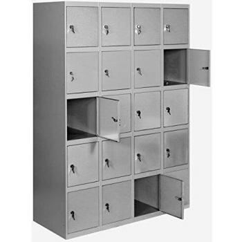 Casillero metálico para vestuario 5 puertas
