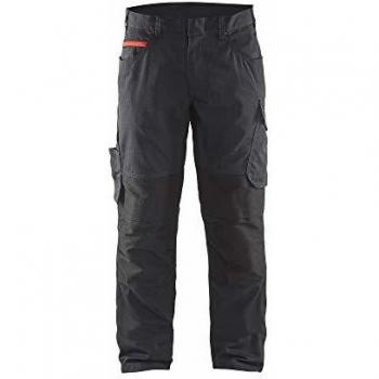 Pantalone Blaklader Service Plus nero/rosso