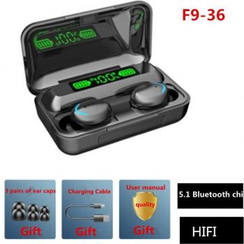 Noise‑Cancelling Bluetooth TWS 5.1 Gamer EarPods with HiFi Audio & LED Indicator