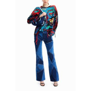Jean Desigual Flare Blu Maria Escoté 32