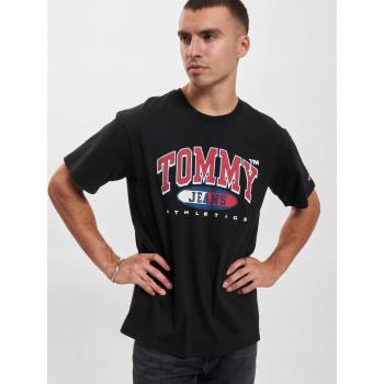 Tommy Jeans T-Shirt DM0DM16407 Schwarz Relaxed Fit S male