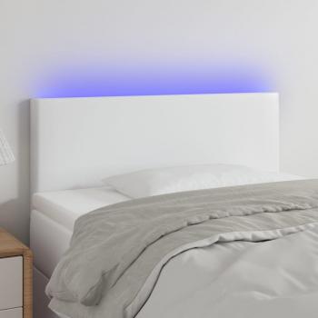 Tête de lit à LED Similicuir 90x5x78/88 cm