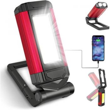 Baladeuse LED Atelier Durable – Batterie Rechargeable