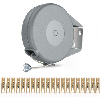Heavy‑Duty 40‑Foot Adjustable Clothesline System