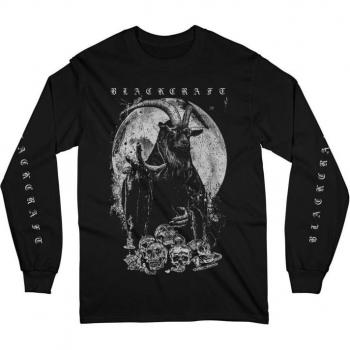 Maglia Power of the Goat Manica Lunga Nero per Uomo