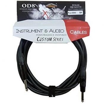 CABLE AUDIO JACK OD8 CUSTOM 3 METROS NEGRO