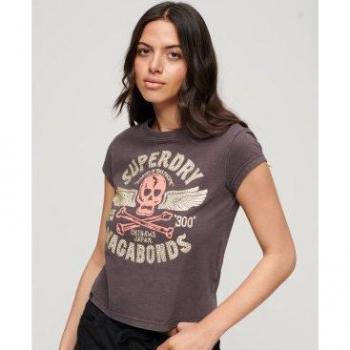 T‑shirt Superdry Femme « Noir Élégant »