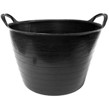 Cubo para Vendimia Acan, Polietileno Resistente, 42 Litros, 44 x 33 cm, Color Negro