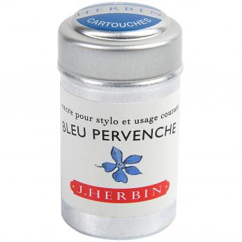 J Herbin Periwinkle Blue Ink Cartridges (Set of 6)