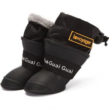 Yomiga Fleece Lined Dog Boots for Small Medium Dogs