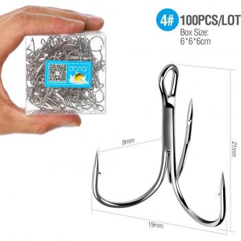 Accesorio Señuelo Triple Acero DonQL