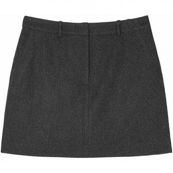 MARC O'POLO Regular Minirock grau 42