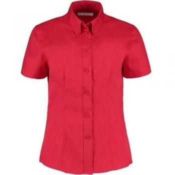 Kustom Kit Damen Businesshemd kurzarm