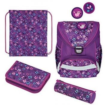 Herlitz 50026807 UltraLight Plus Schulranzen, floral Version, 1 Stück