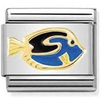 Nomination CLASSIC Gold Blue Surgeonfish Charm 030272/41