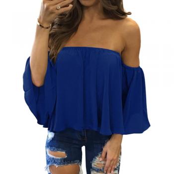 Blouse 3/4 Épaules Nues