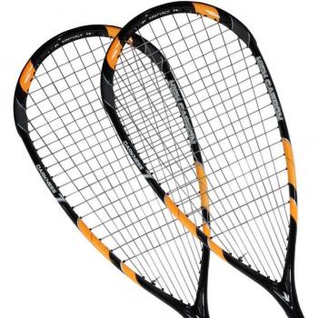 2PC FANGCAN Squash Racket with Carry Case and Ball