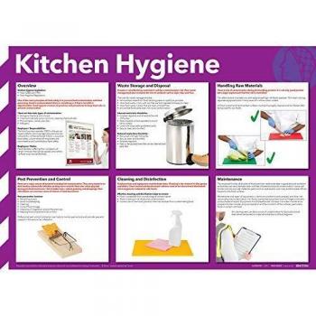 SIGNSLAB FA607 Kitchen Hygiene Poster