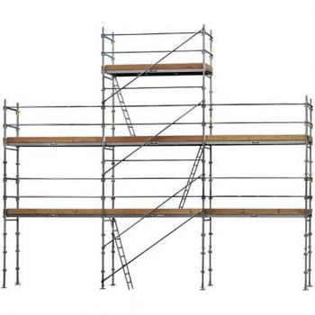 Matisère Échafaudage Façade 68 m² (Structure + Planchers) – Version Lisse – Duo68‑Pi‑Spp