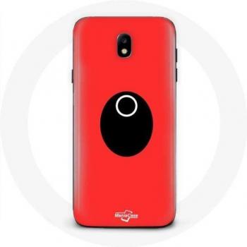 Protector Samsung Galaxy J3 2017 Mascarilla Juego del Calamar