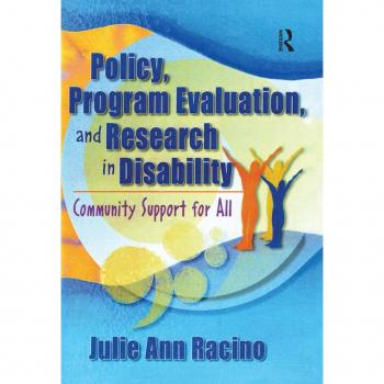 Policy Program Evaluation and Research in Disability