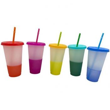 700ml Halloween Temperaturwechsel Tasse aus Plastik