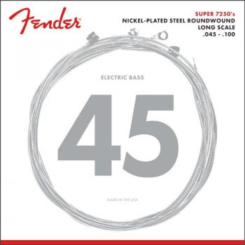 Fender 7250ML Långskala 45-100 Bassträngar