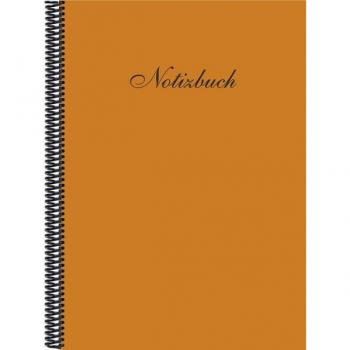 Liniennotizbuch DINA4 terracotta von E&Z Verlag