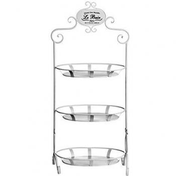 White 3‑Level Homeware Stand – Le Bain