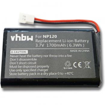 Vhbw 3.7V Li-Ion Battery for Seecode Mirrow III
