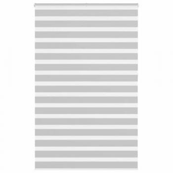 Zebra Blind Light Grey 140x230 cm Fabric Width 135.9 cm